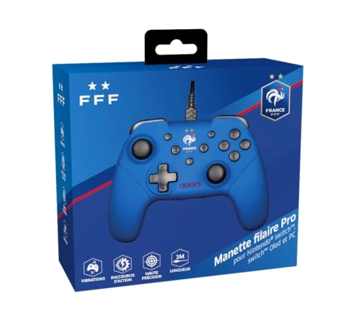 Manette filaire - bleue Switch