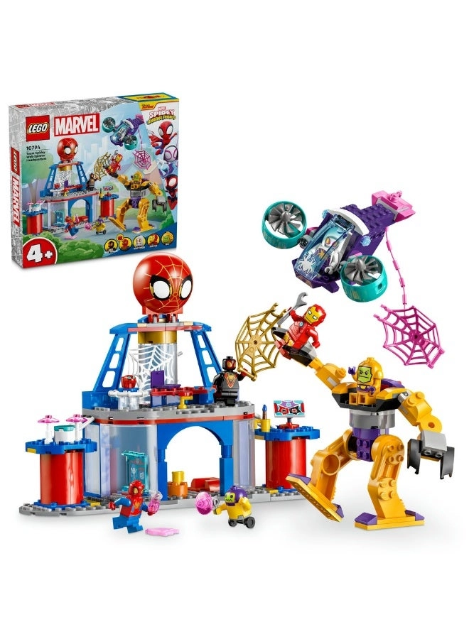 Marvel Team Spidey Web Spinner Headquarters