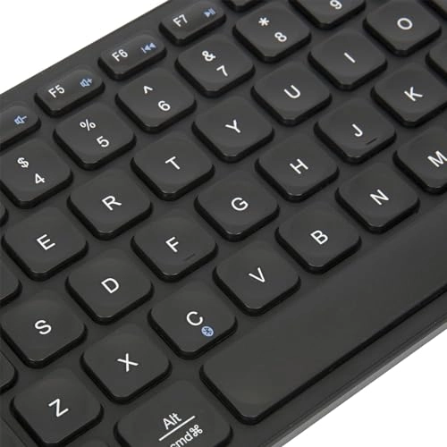 Compact Multi-Device Bluetooth Keyboard - Wireless