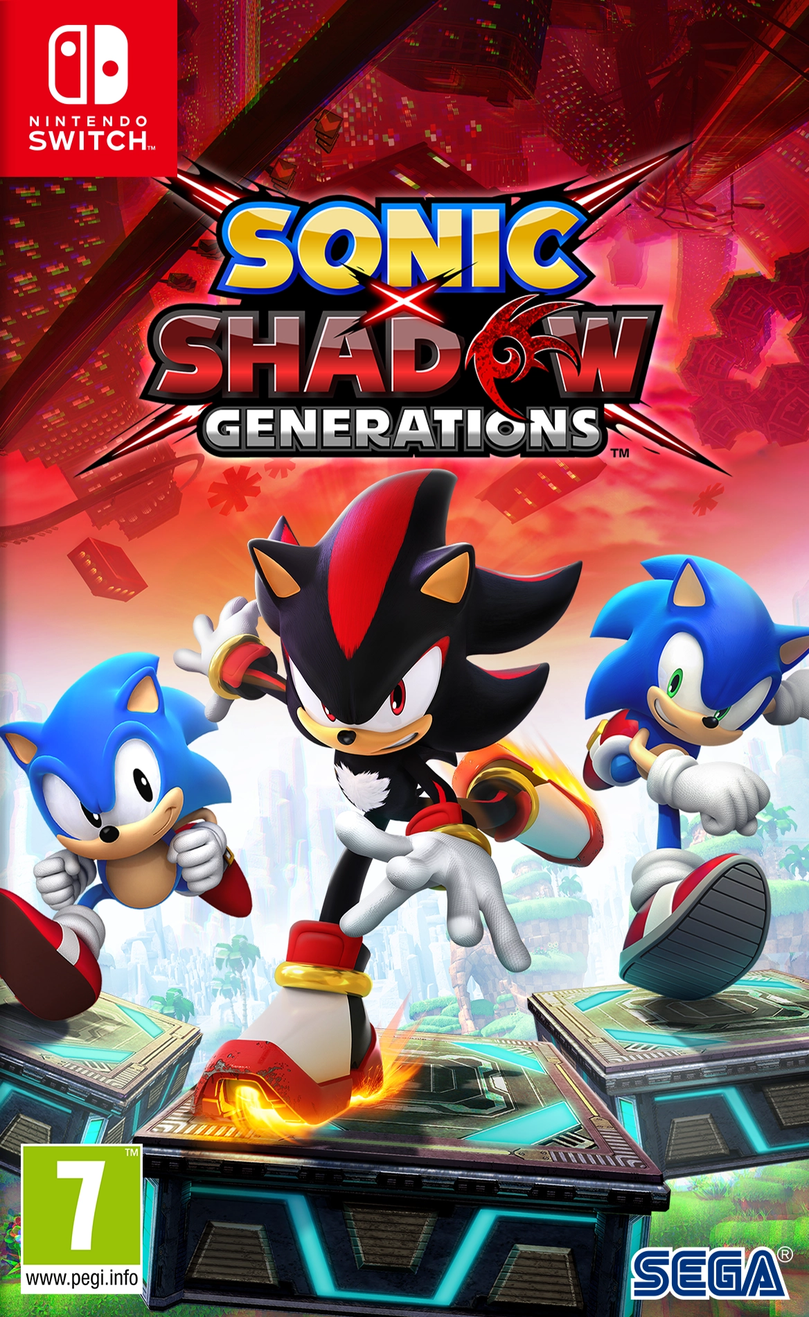 SEGA Sonic x Shadow Generations Switch 2 - Nintendo Switch