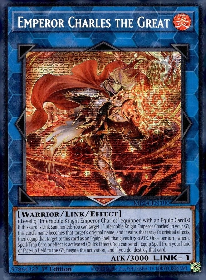 Yu-Gi-Oh! Emperor Charles The Great MP24-EN100