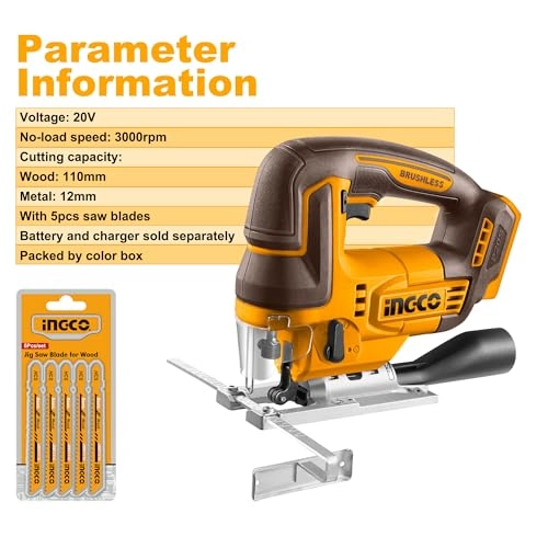 Jig Saw - 20V Brushless 3000RPM