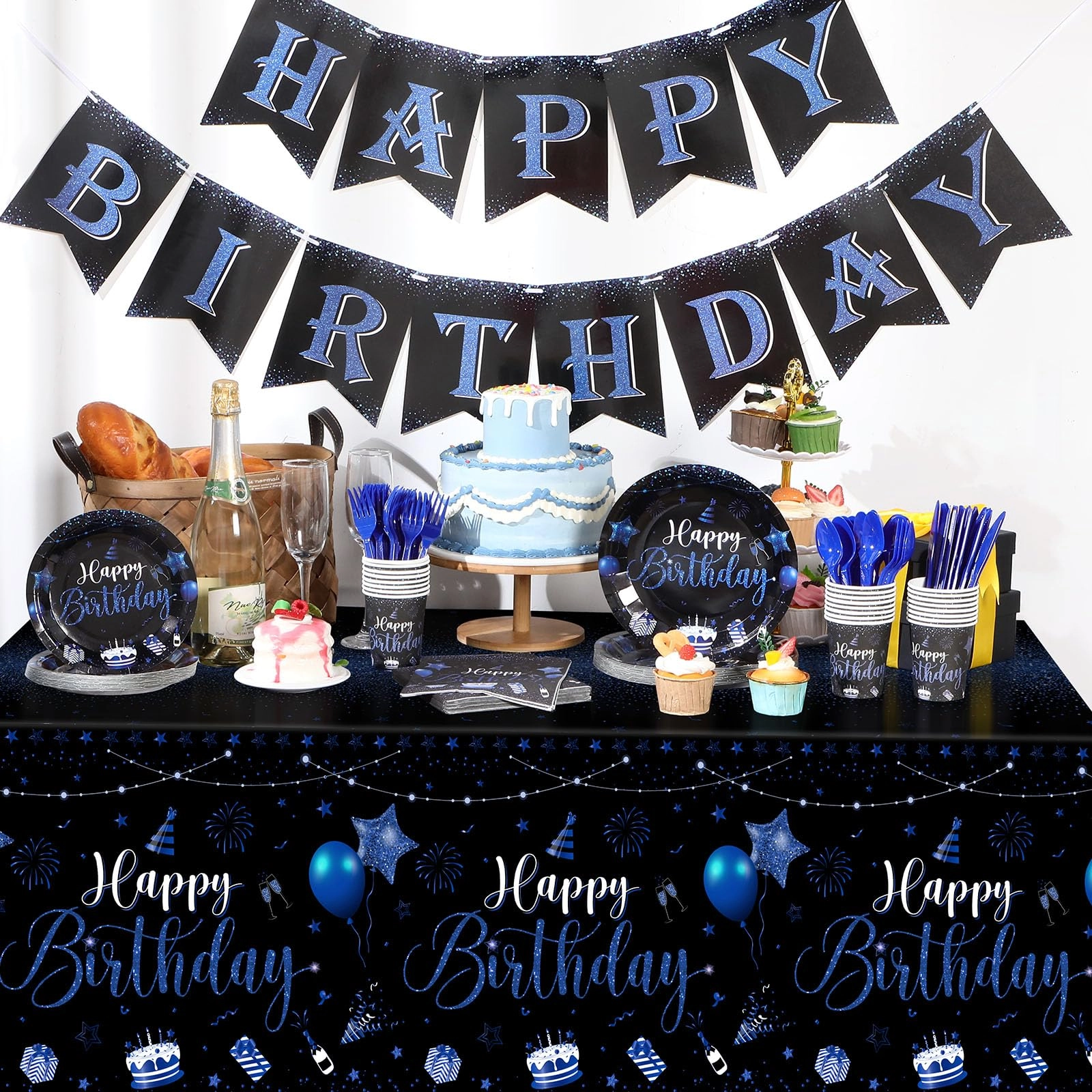 171 Pcs Happy Birthday Party Supplies