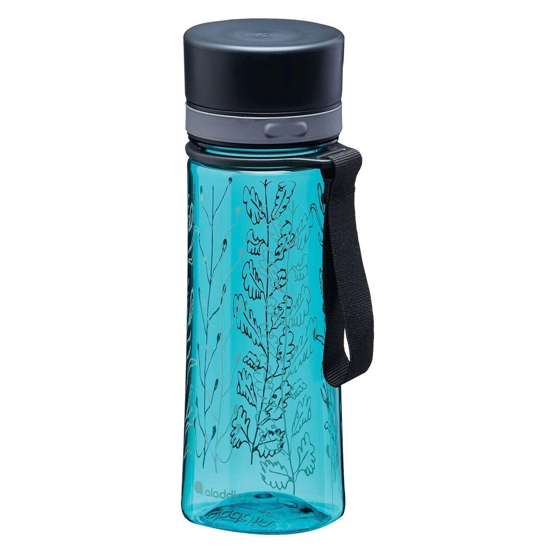 Carrefour Aveo Water Bottle - 350 ml Aqua Wildflower