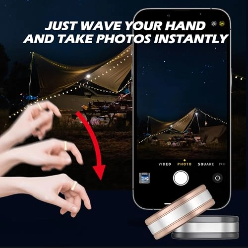 Smart Ring - Heart Rate Monitor Sleep Tracker 5ATM Waterproof