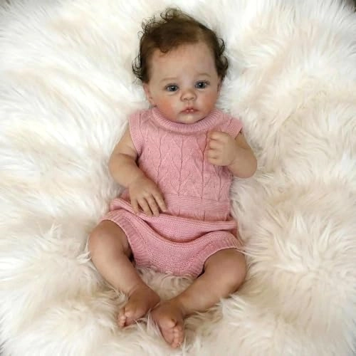 Reborn Baby Doll - 18 inch Silicone Girl Ages 3+