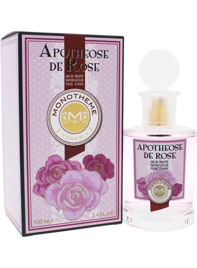 Monotheme Apotheose De Rose Eau de Toilette 100ml