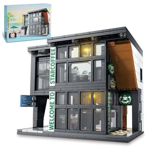 City Coffee House Architecture Building Blocks - 581 pcs