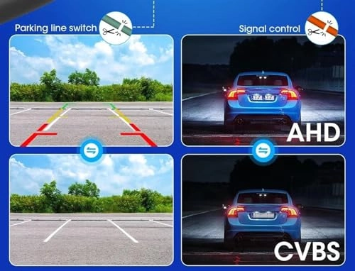 Rear View Camera - Night vision Wire AHD 720P