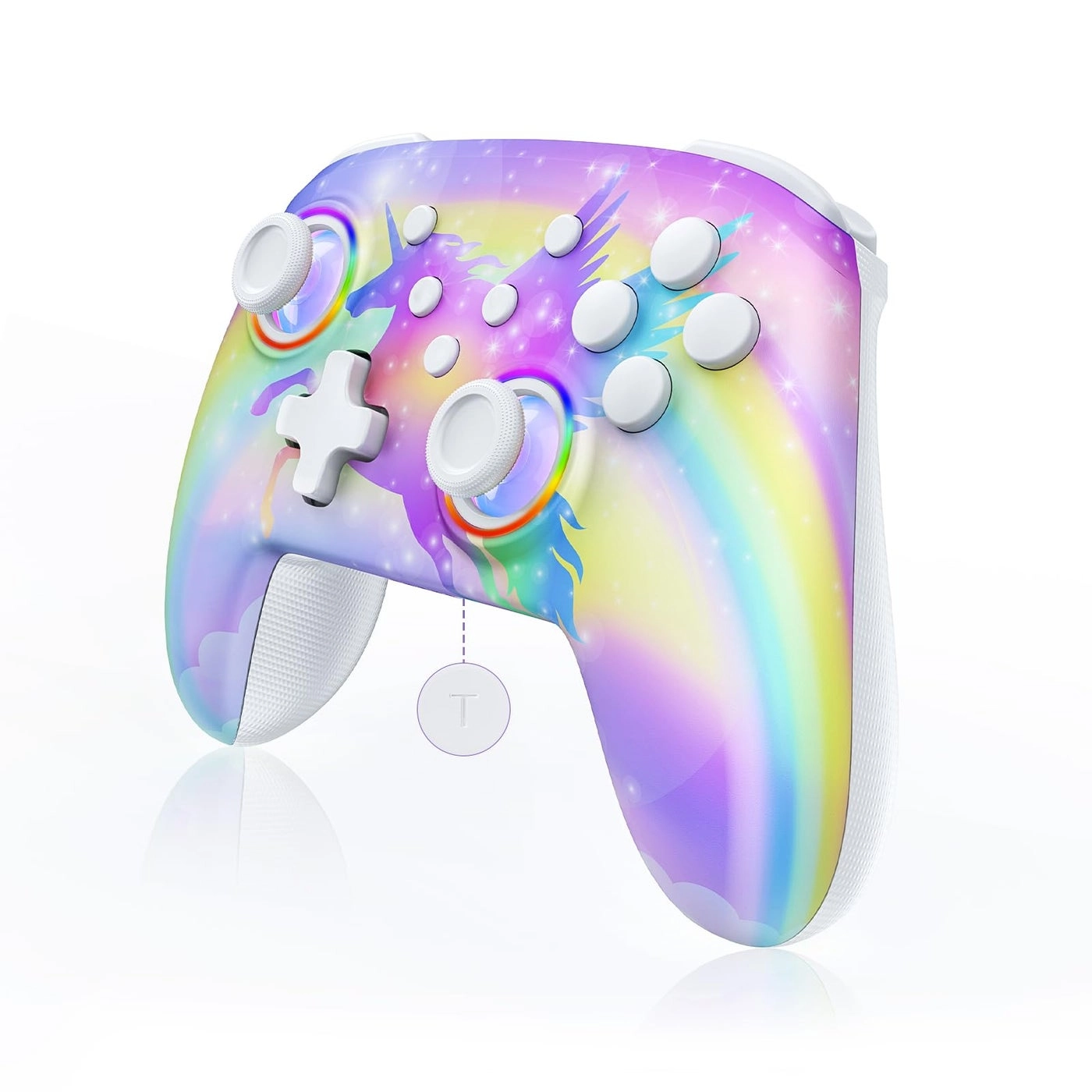 Wireless Controller - Violet Unicorn Nintendo Switch
