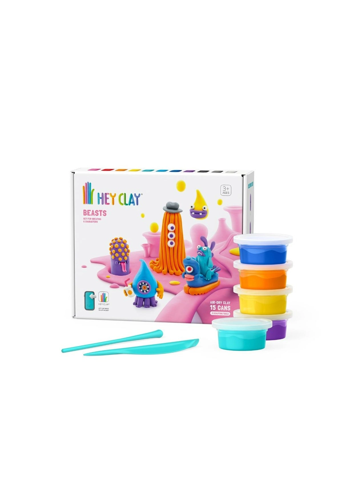 Beasts - Air Dry Clay 15pcs.