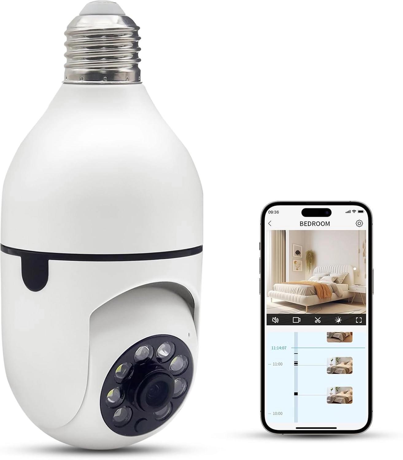 Bulb Camera 1080P