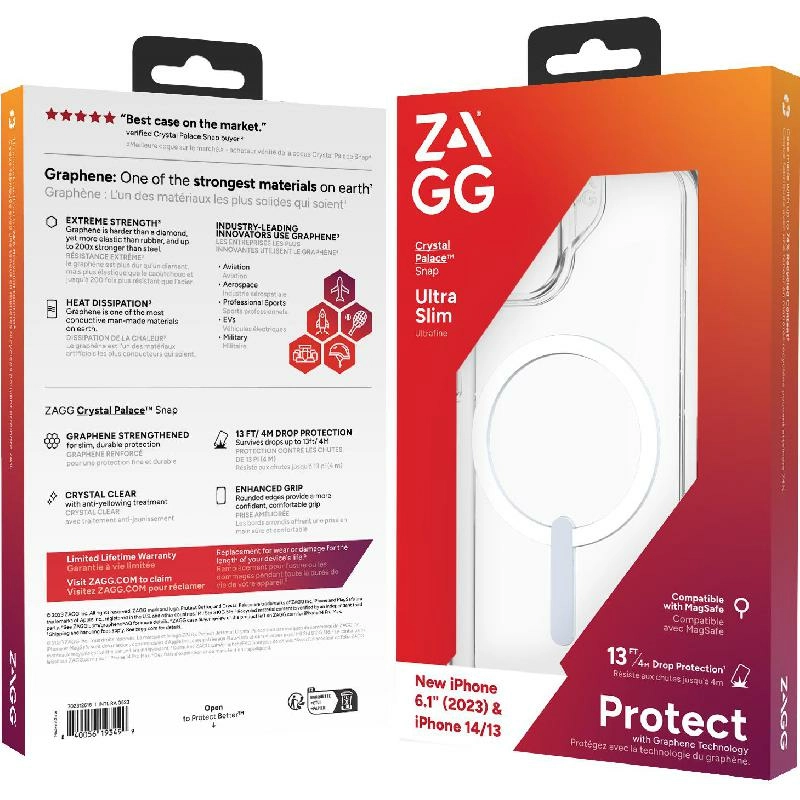 Crystal Palace Clear Case for iPhone 15 Pro Max