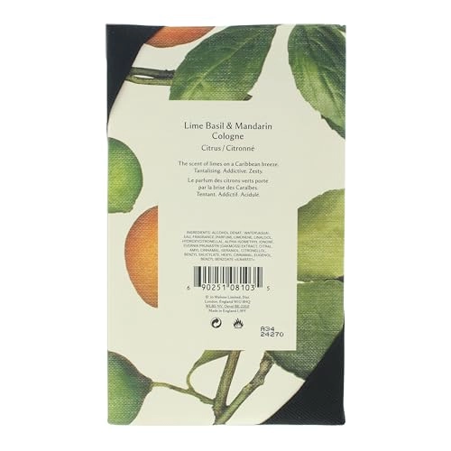 Lime Basil & Mandarin Cologne - 100 Milliliters