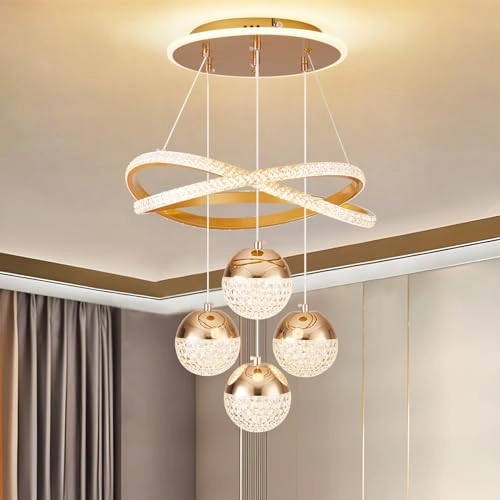 LED Chandeliers - 3-Color Dimmable