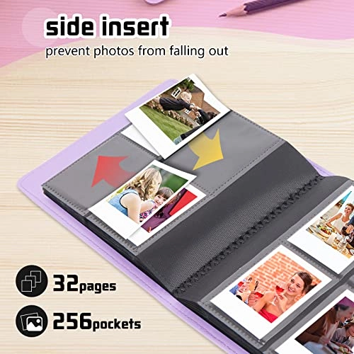 Polaroid Go 256 Pockets Faux Leather Photo Album