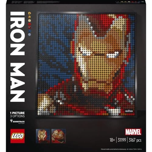 Marvel Studios LEGO Iron Man (31199) - portraits