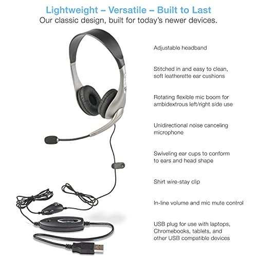 AC851B Wired Headset
