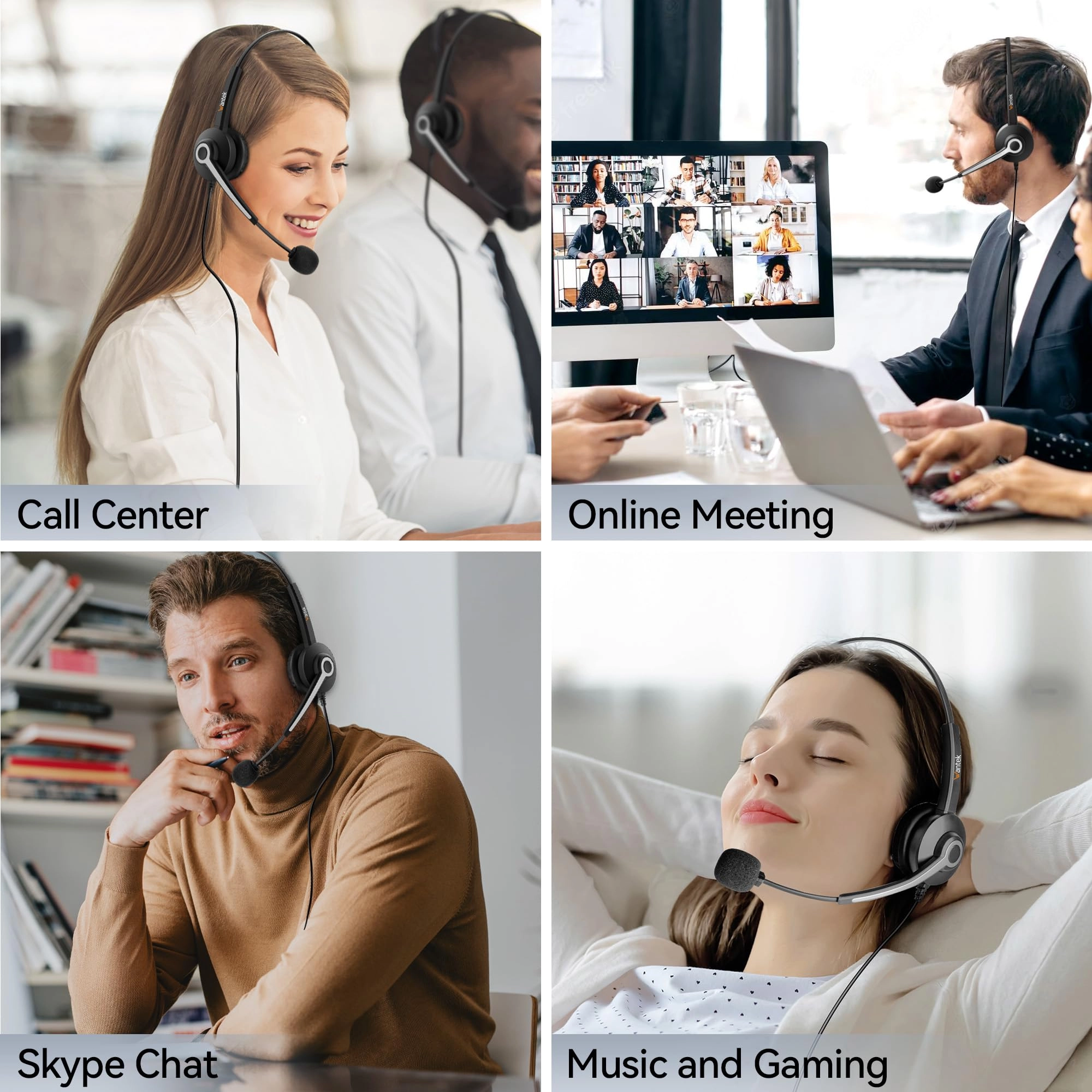 682NUSB Wired Headset