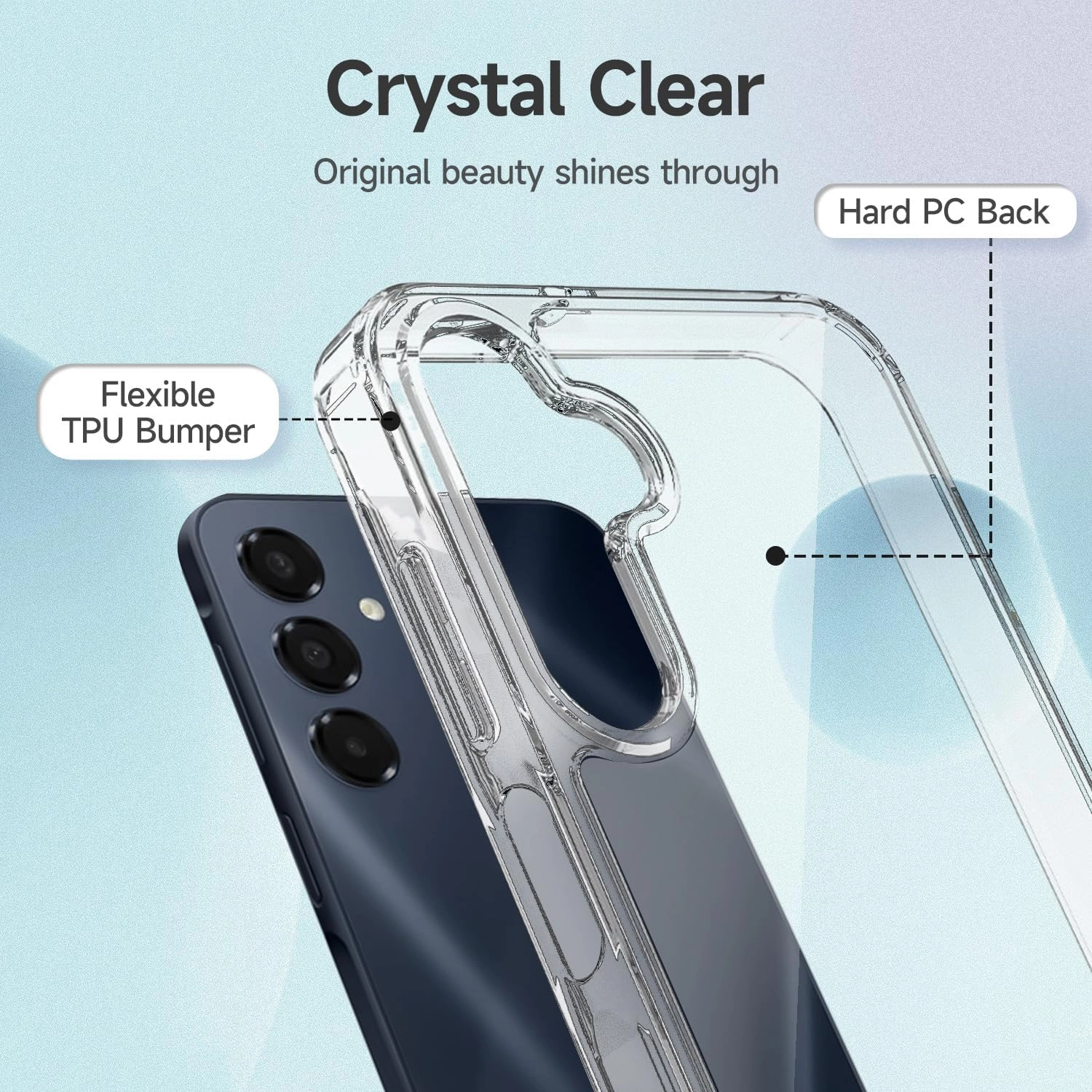 Lucid Case + Screen Protector for Samsung Galaxy A16
