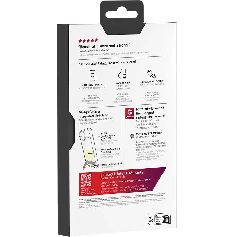 Crystal Palace Snap Kick Back Cover with MagSafe for iPhone 16 Pro