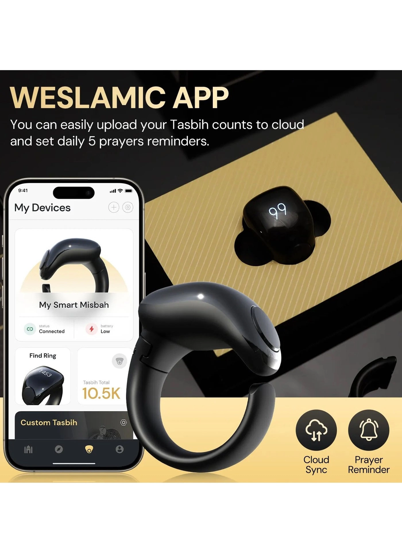 iTasbih Salam+ Smart Ring