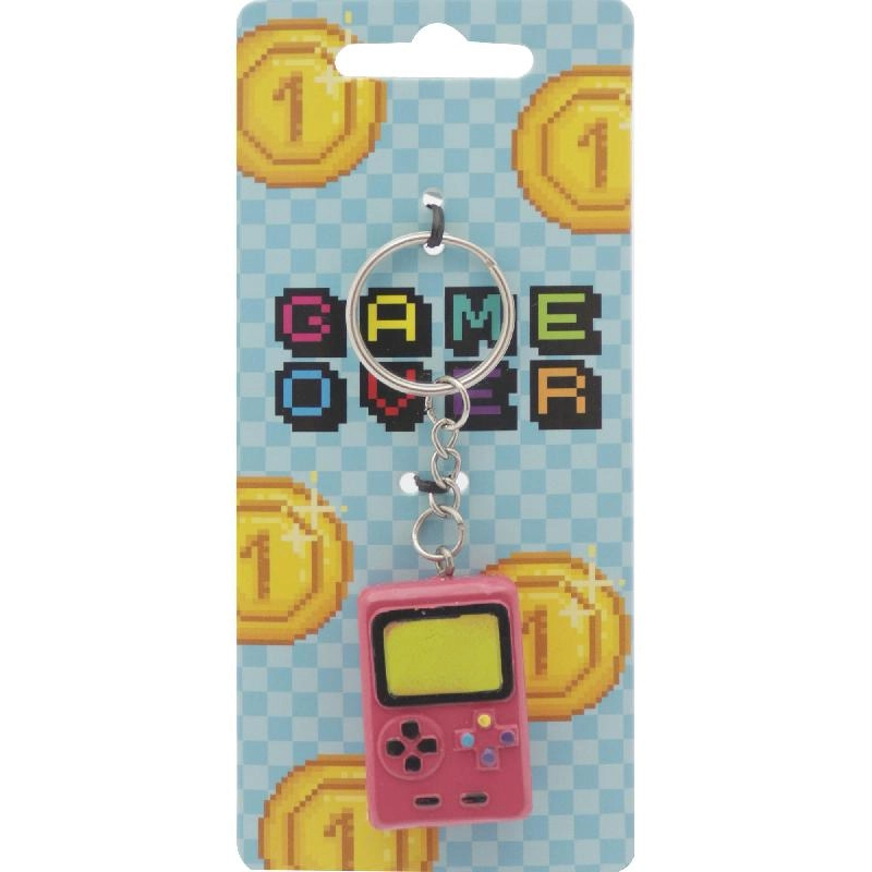 Non Branded Game Controller Keychain - Pink Ceramic
