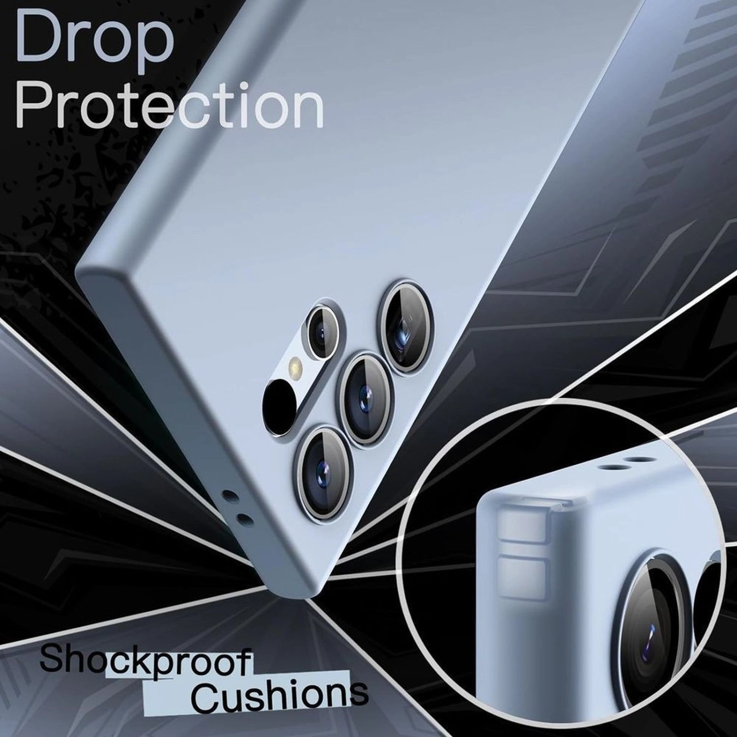 Silicon Magnetic Case for Samsung Galaxy S25 Ultra