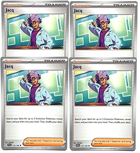 Jacq 175/198 - Scarlet & Violet - Trainer 4pcs