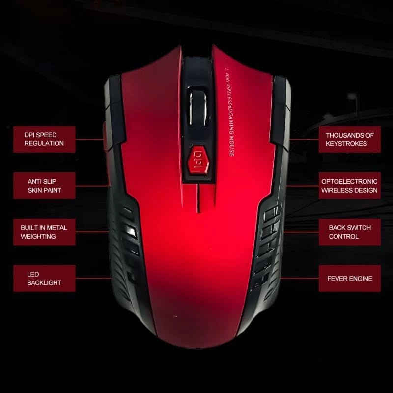 Gaming Mouse - 2.4Ghz Wireless