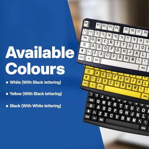 Wired Alphanumeric Keyboard - UK Wired