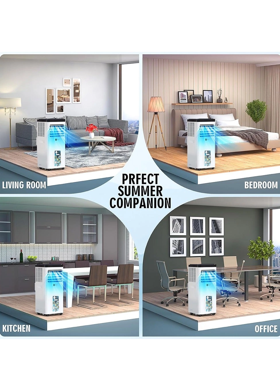 AF-900PACWH - 9000 BTU R290