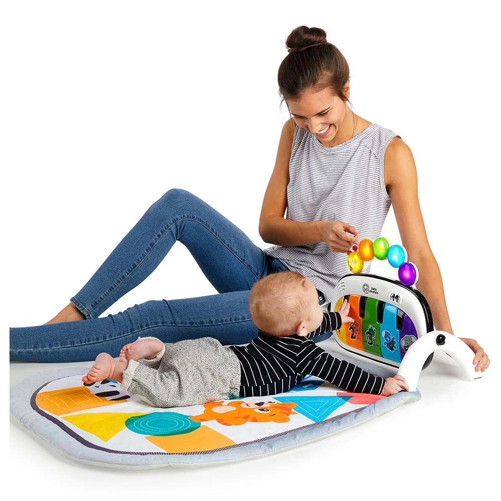 4-in-1 Kickin’ Tunes Musical Meadow Music & Language Discovery Gym - 0 months