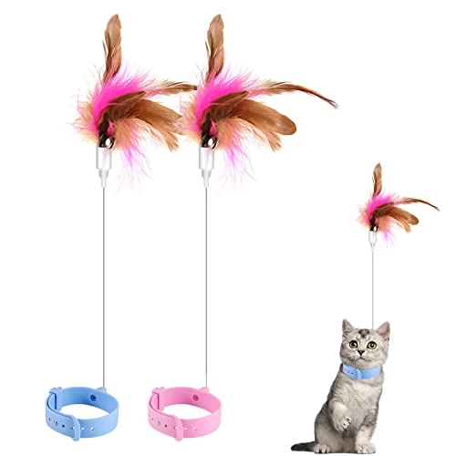 Retractable Cat Toy Wand Bundle