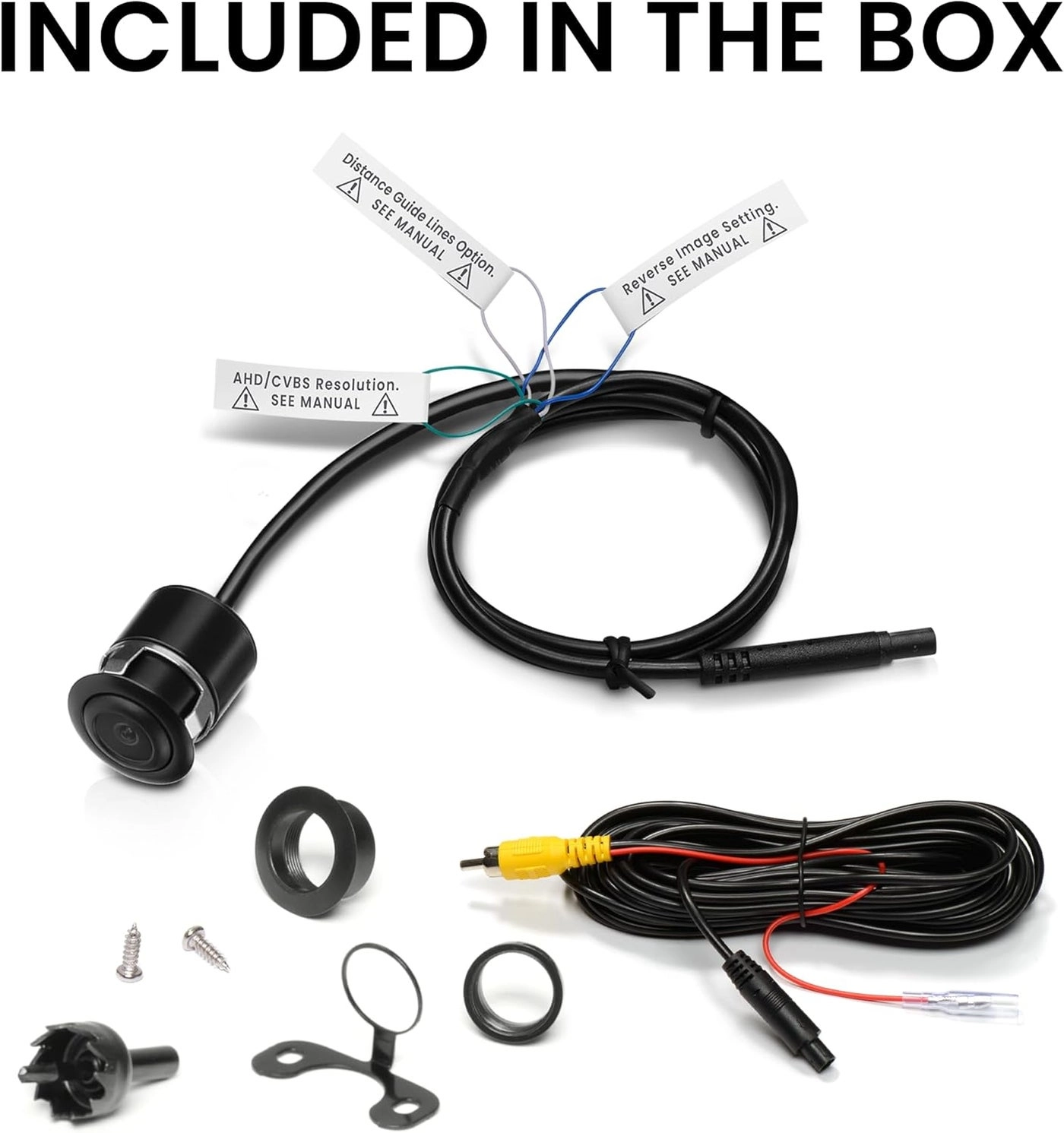 Deluxe Universal Headrest Bracket - Wide-angle view Flush-mount installation