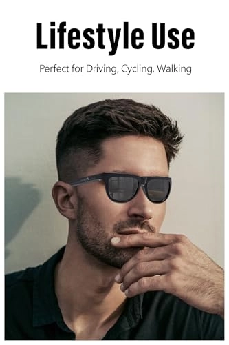 Smart Audio Sunglasses - Wireless Connectivity Hands-Free Calling UV400 Protection