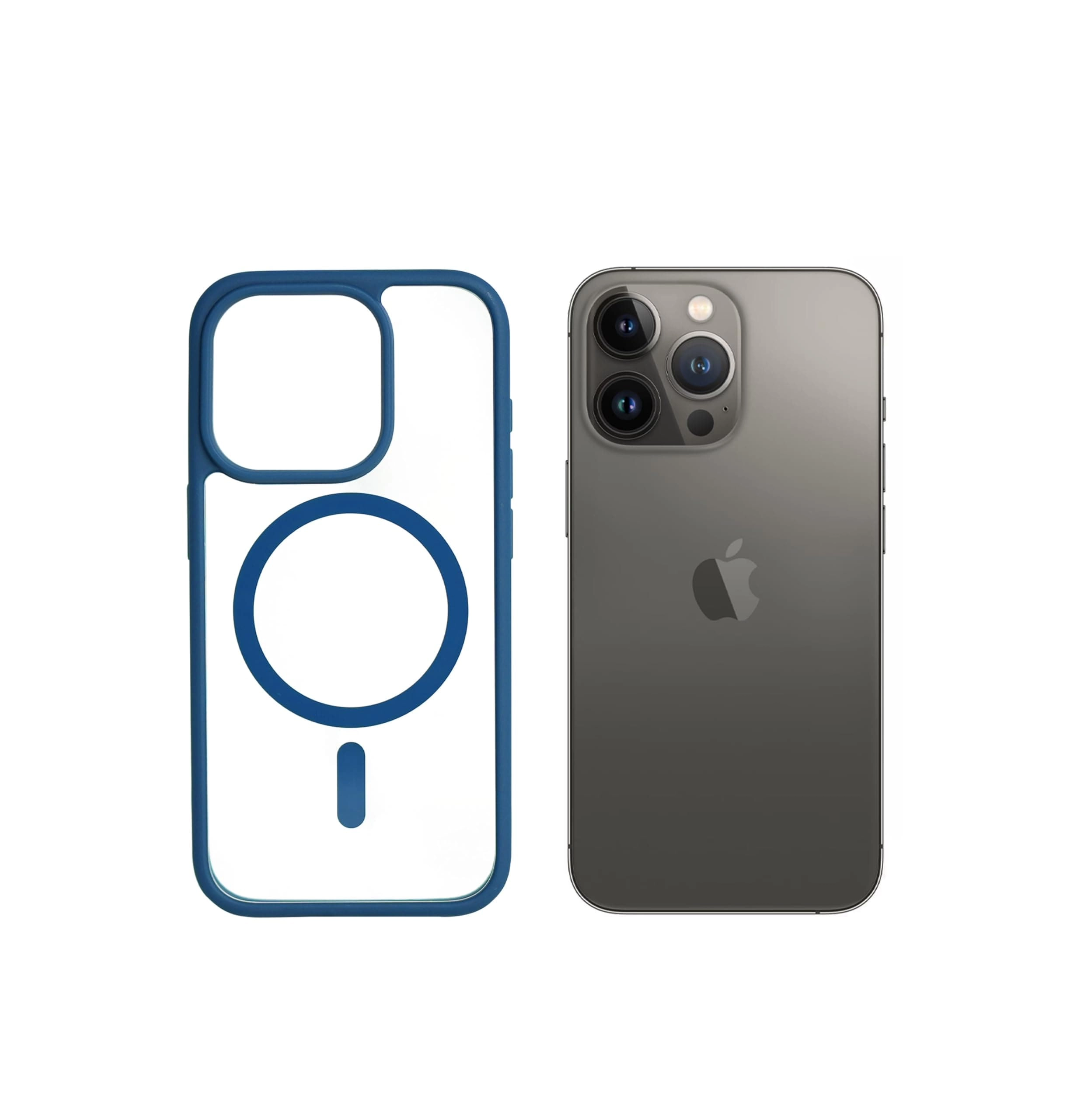 Magnetic Phone Case for iPhone 16 - 360° Ring Stand MagSafe Compatible