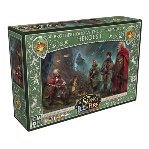 CMON A Song of Ice and Fire Tabletop Miniatures Game: Brotherhood Without Banners Heroes I Set