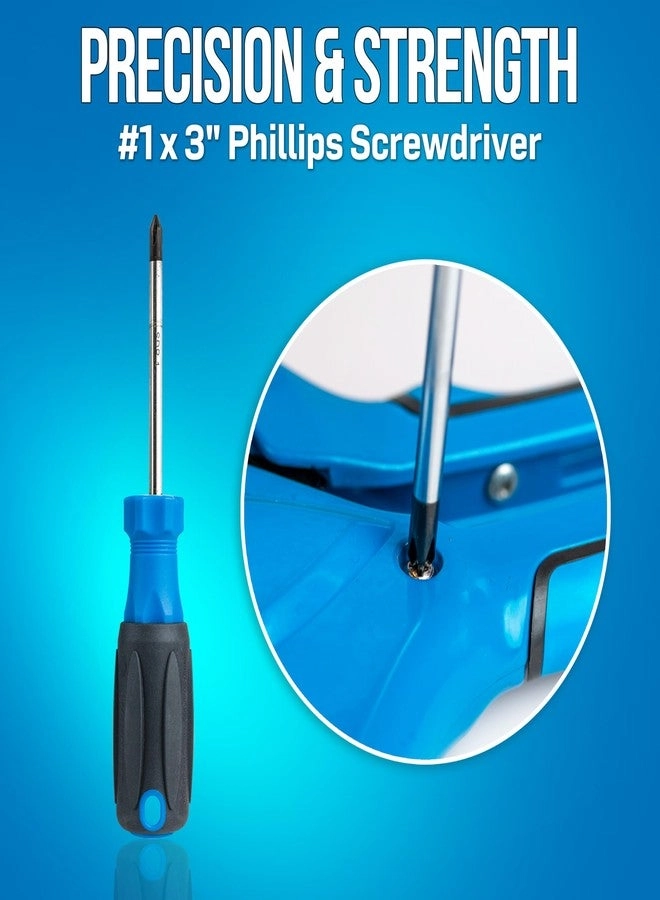 SDP-1 Phillips Screwdriver PH1 x 3" 6 3/4" Length