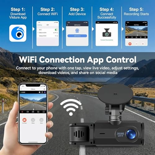 3 Channel Dash Cam - 1080P 30FPS