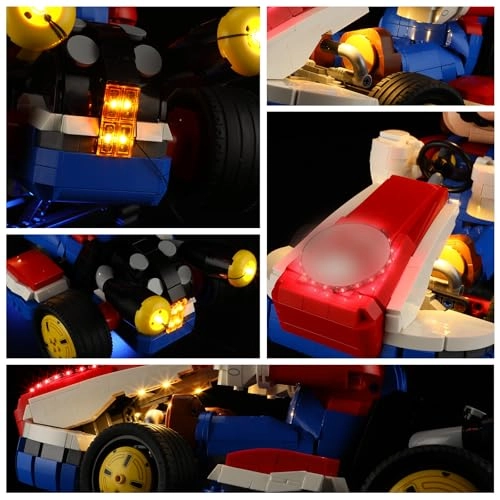 LED Light for LEGO Super Mario Mario Kart 72037