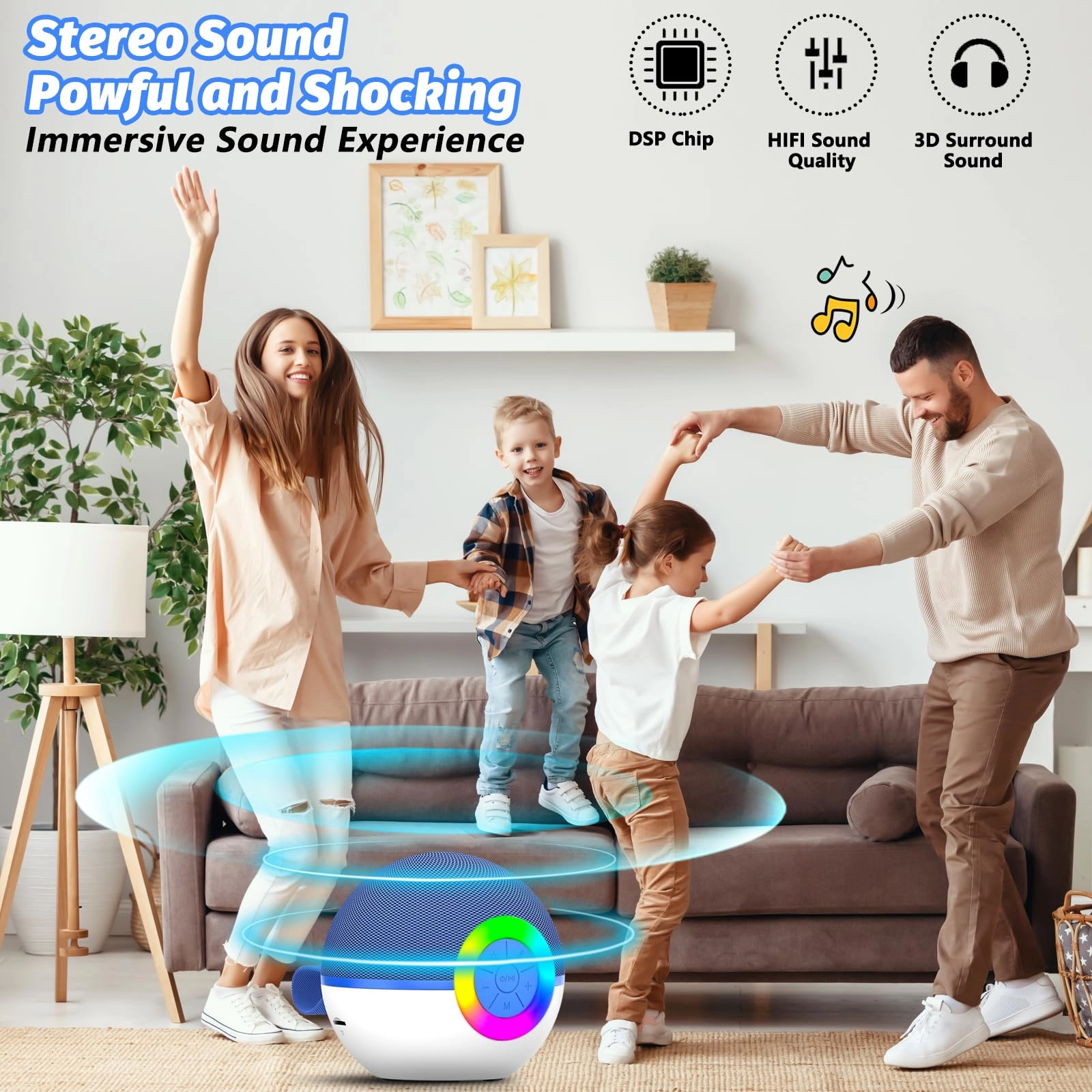Mini Karaoke Machine - 2MIC