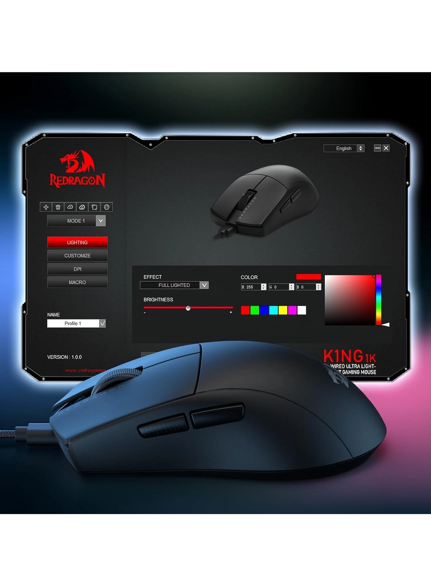 M724 Gaming Mouse - Wired