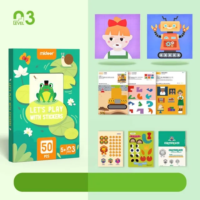 Lets Play Sticker Book Level 3