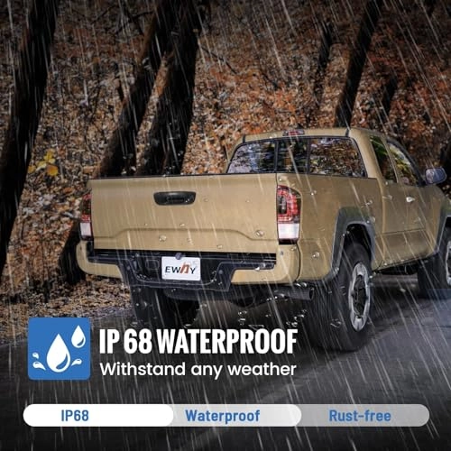 Tailgate Handle Backup Rear View Camera - Night vision RCA 756x504