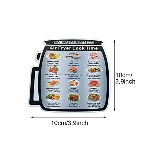 Air Fryer Magnetic Set - Magnet, plastic 3pcs