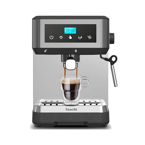 20-Bar Coffee Maker - 1.6L Milk Frother