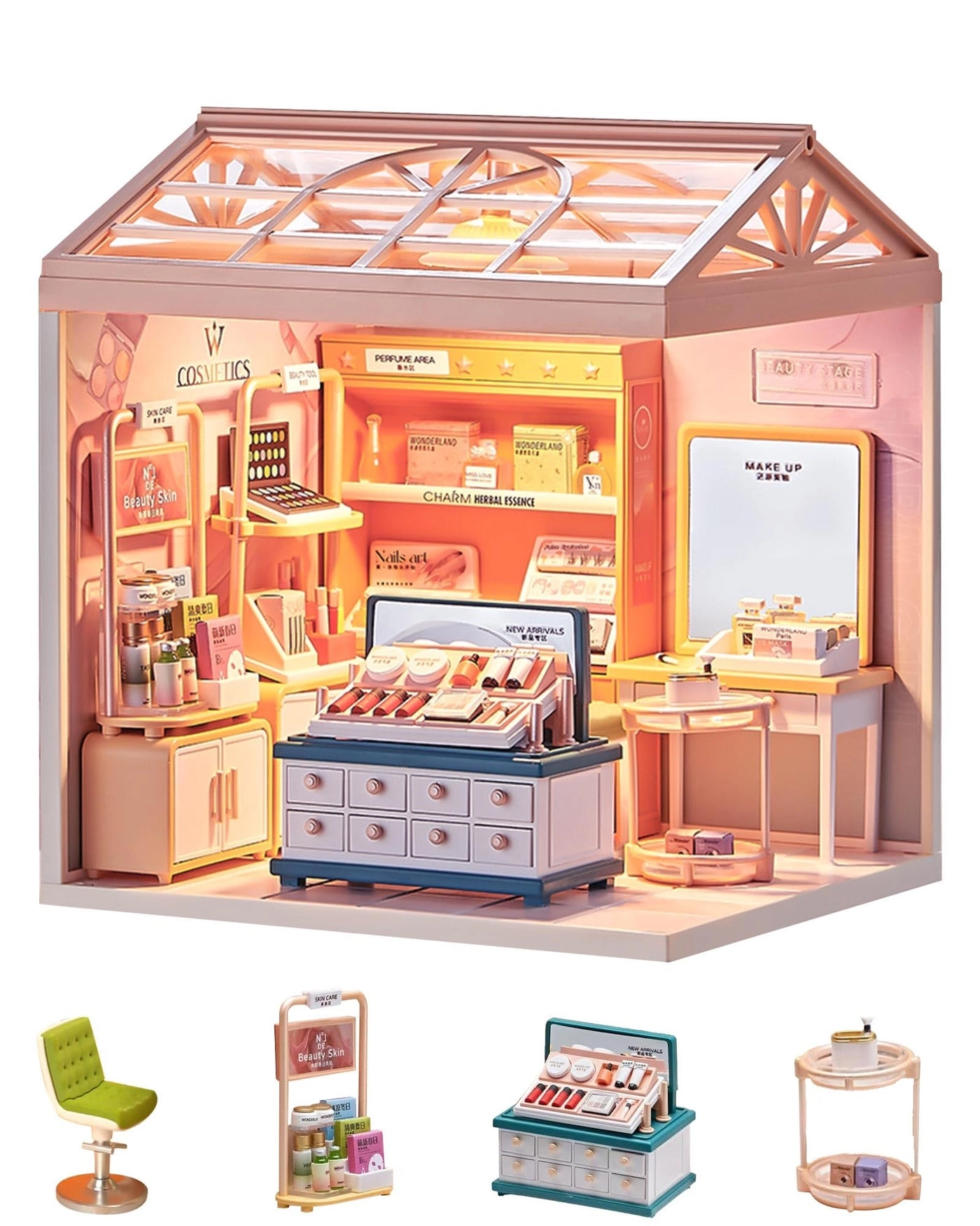 Dollhouse Miniature - Sosa Florist Romantic