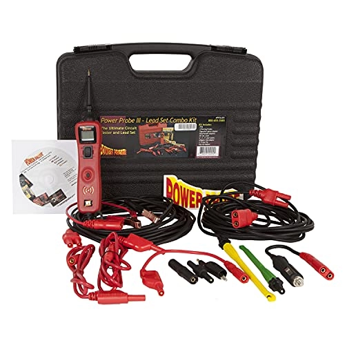 PP3LS01 - 24 Volts 4mm leads and connectors Continuity R