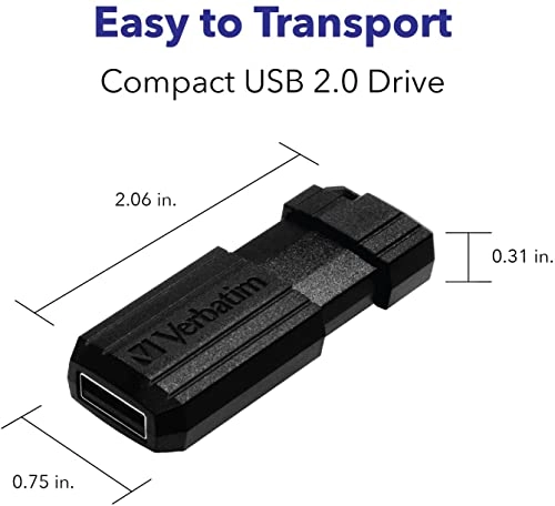 Store n Go Pinstripe Drive - USB 2.0 128GB